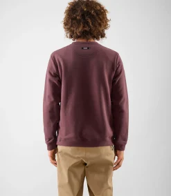 Zipped Sweatshirt Raisin Purple