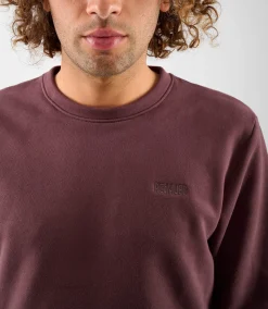 Zipped Sweatshirt Raisin Purple